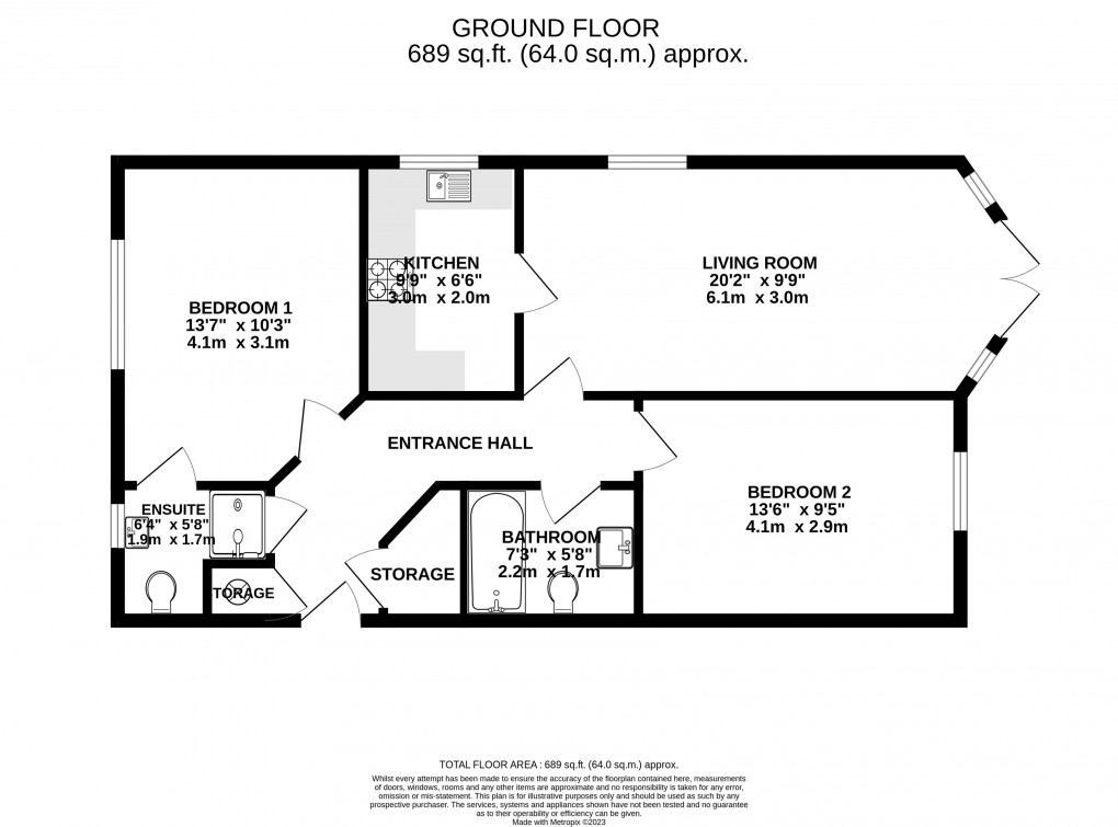 Floorplan for West Park Close, Skelmersdale
